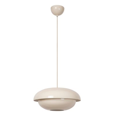 Lucide YOUNES - Pendant light - Ø 40 cm - 1xE27 - Cream